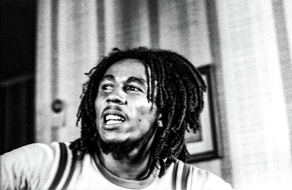 Bob Marley During Interview - Art Print