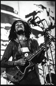 Bob Marley In Concert - Art Print