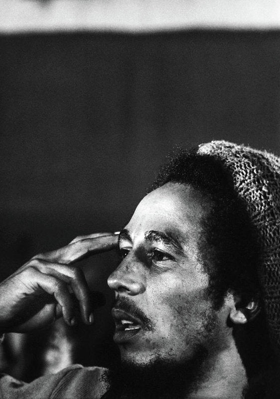 Bob Marley In Thought - Art Print