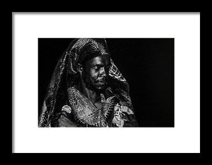 Peter Tosh Performance - Framed Print