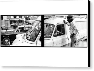Peter Tosh Talks To Someone In Traffic - Canvas Print