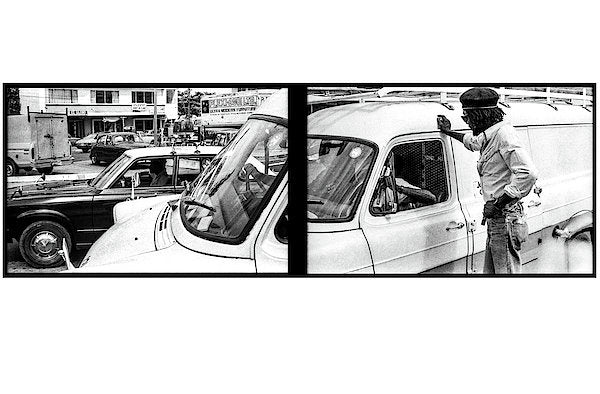 Peter Tosh Talks To Someone In Traffic - Art Print