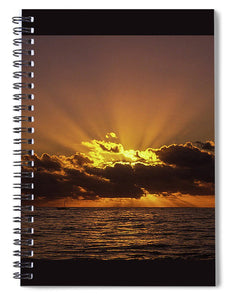 Sunset In Jamaica - Spiral Notebook