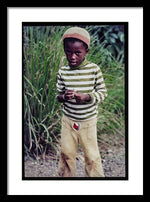 Young Boy In Jamaica - Framed Print
