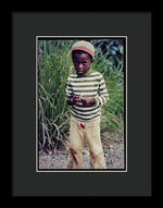 Young Boy In Jamaica - Framed Print