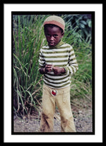 Young Boy In Jamaica - Framed Print