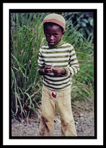 Young Boy In Jamaica - Framed Print