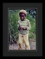 Young Boy In Jamaica - Framed Print
