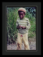 Young Boy In Jamaica - Framed Print
